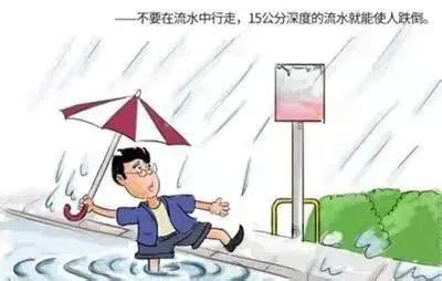 下雨天注意安全|【科普小知识】下雨天应该注意的安全事项